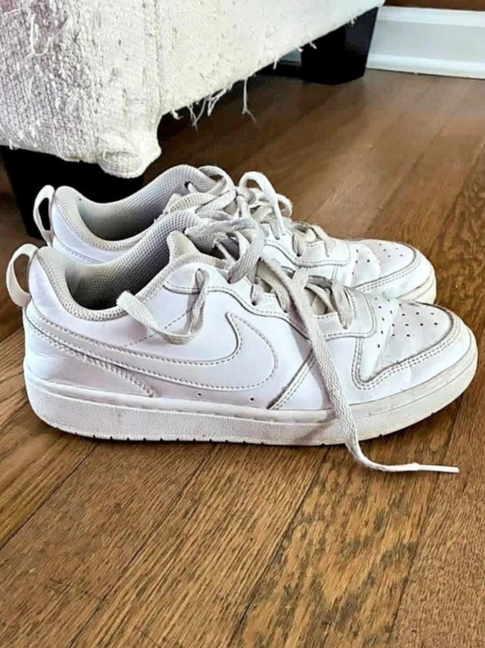 Nike Ebernon Low Triple White Sneakers